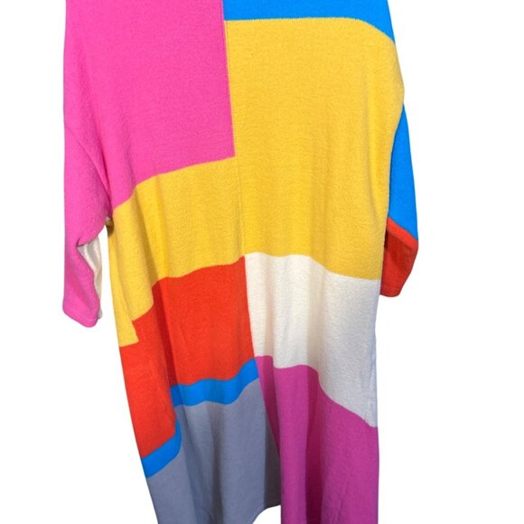 Colorful Loragal Womens Open Front Cardigan Sweater XL - Picture 6 of 6